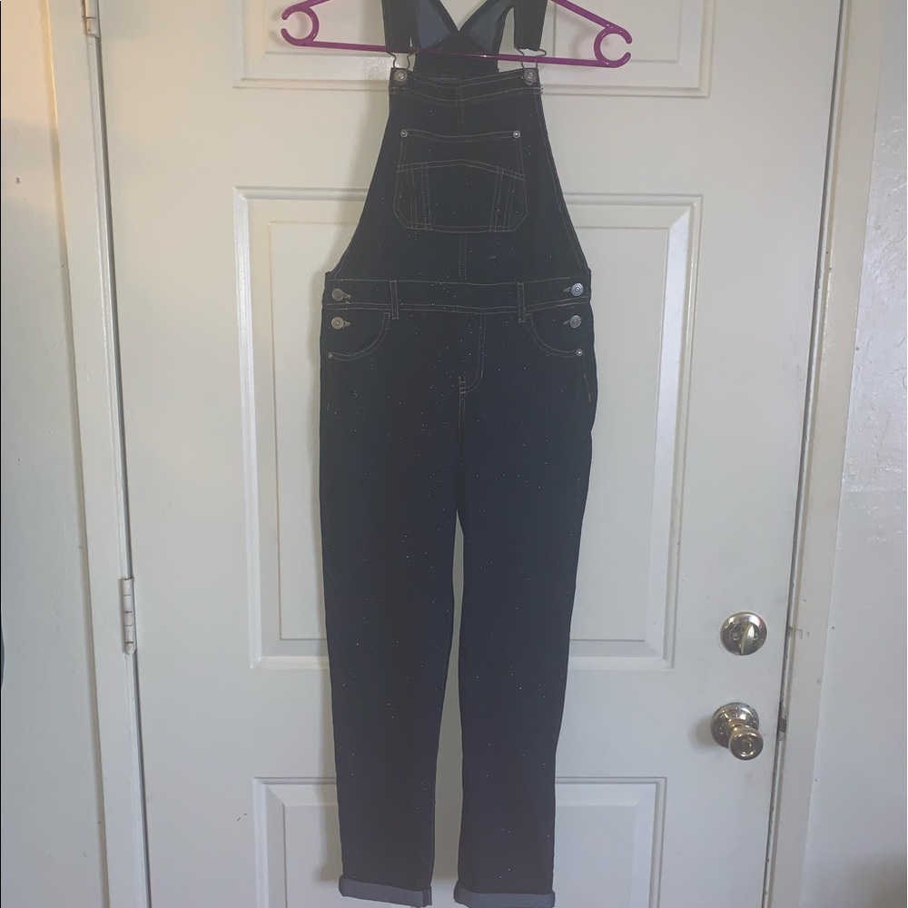 Sparkling kids overalls